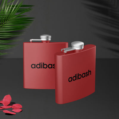 adibash Hip Flasks 02 Red