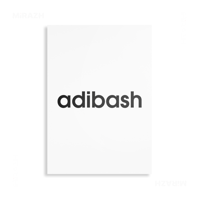 adibash Metallic Print 01 Aluminum