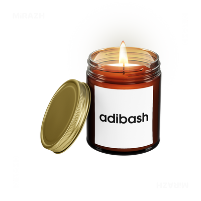 adibash Scented Candle 01 Amber