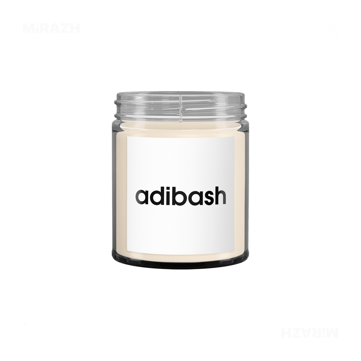 adibash Scented Candle 03 Clear