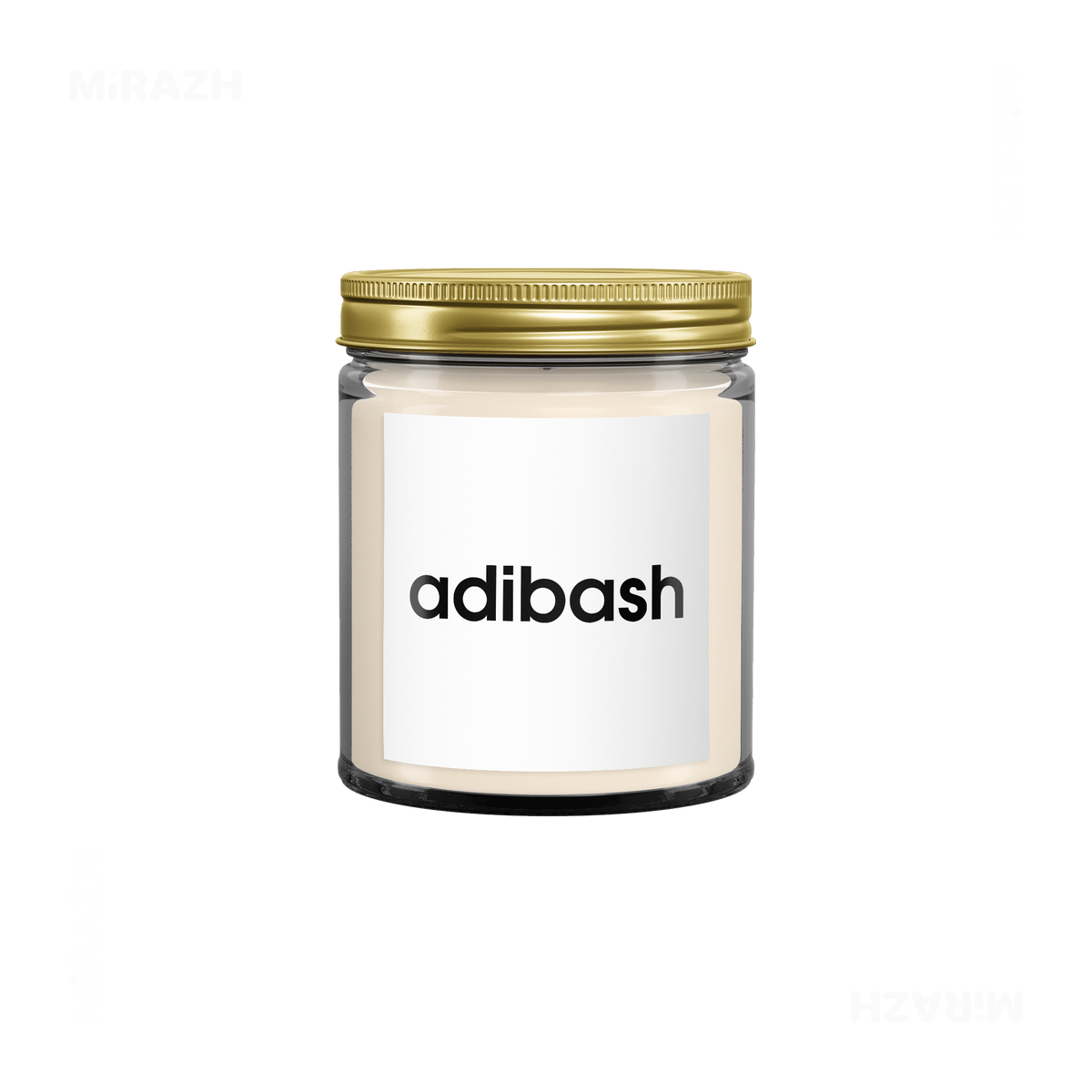 adibash Scented Candle 04 Clear