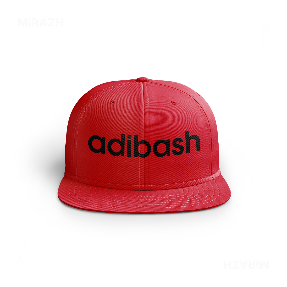 adibash Snapback Caps 01 Red DTF