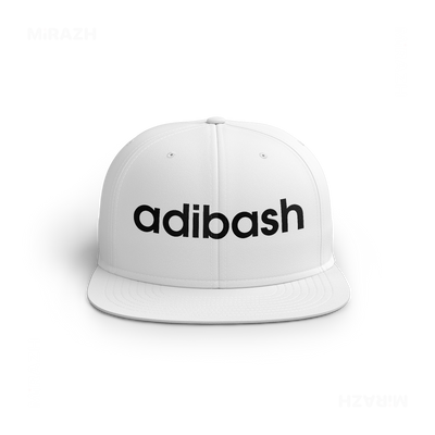 adibash Snapback Caps 01 White DTF