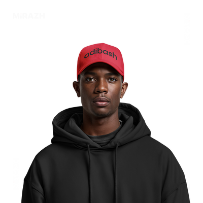 adibash Snapback Caps 06 Red DTF