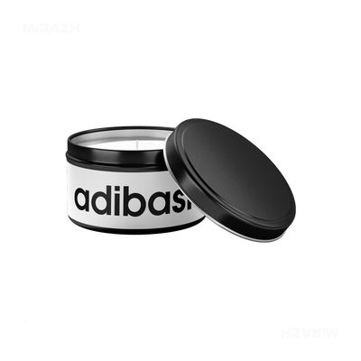 adibash Tin Candle 03 Black