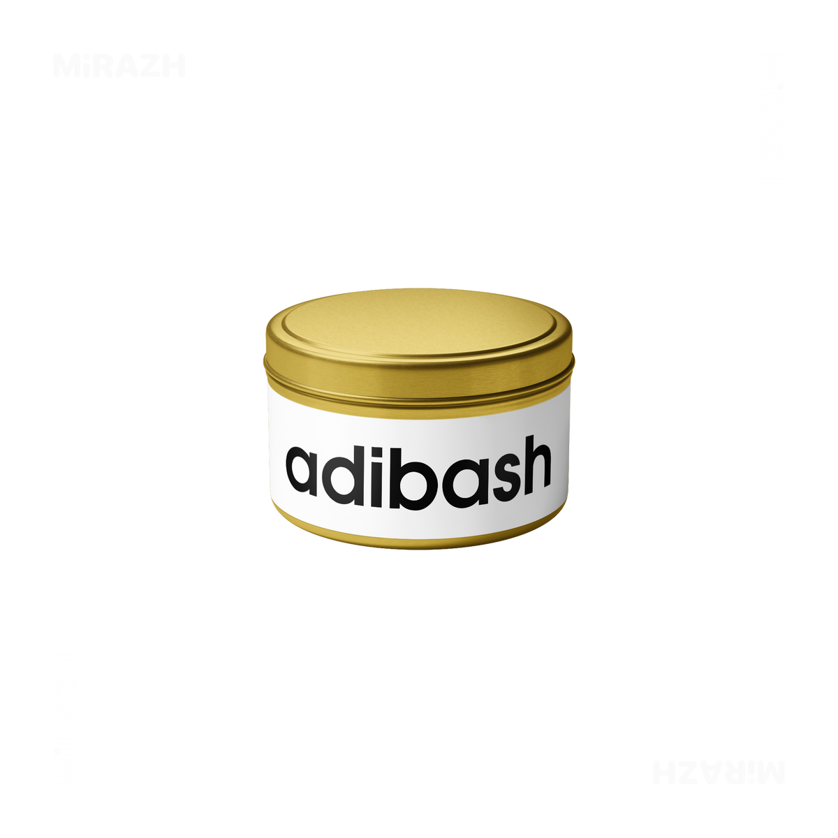adibash Tin Candle 04 Gold