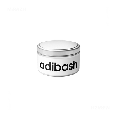 adibash Tin Candle 04 Silver