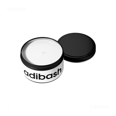 adibash Tin Candle 05 Black