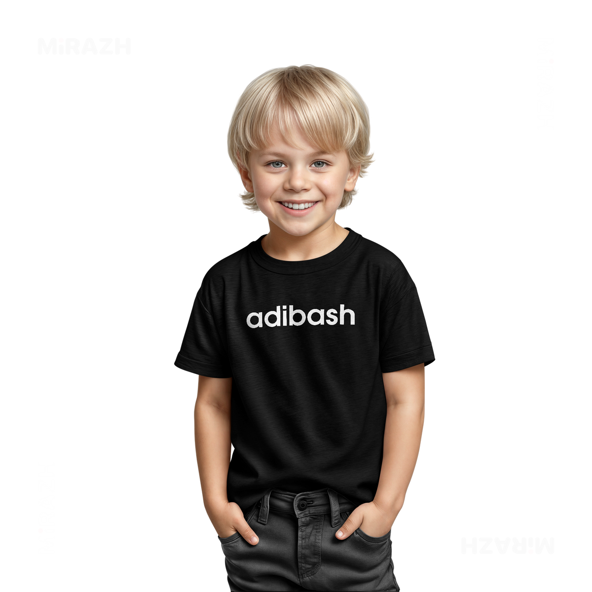 adibash Toddler T Shirt 03 Black
