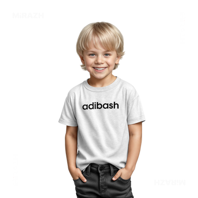 adibash Toddler T Shirt 03 White