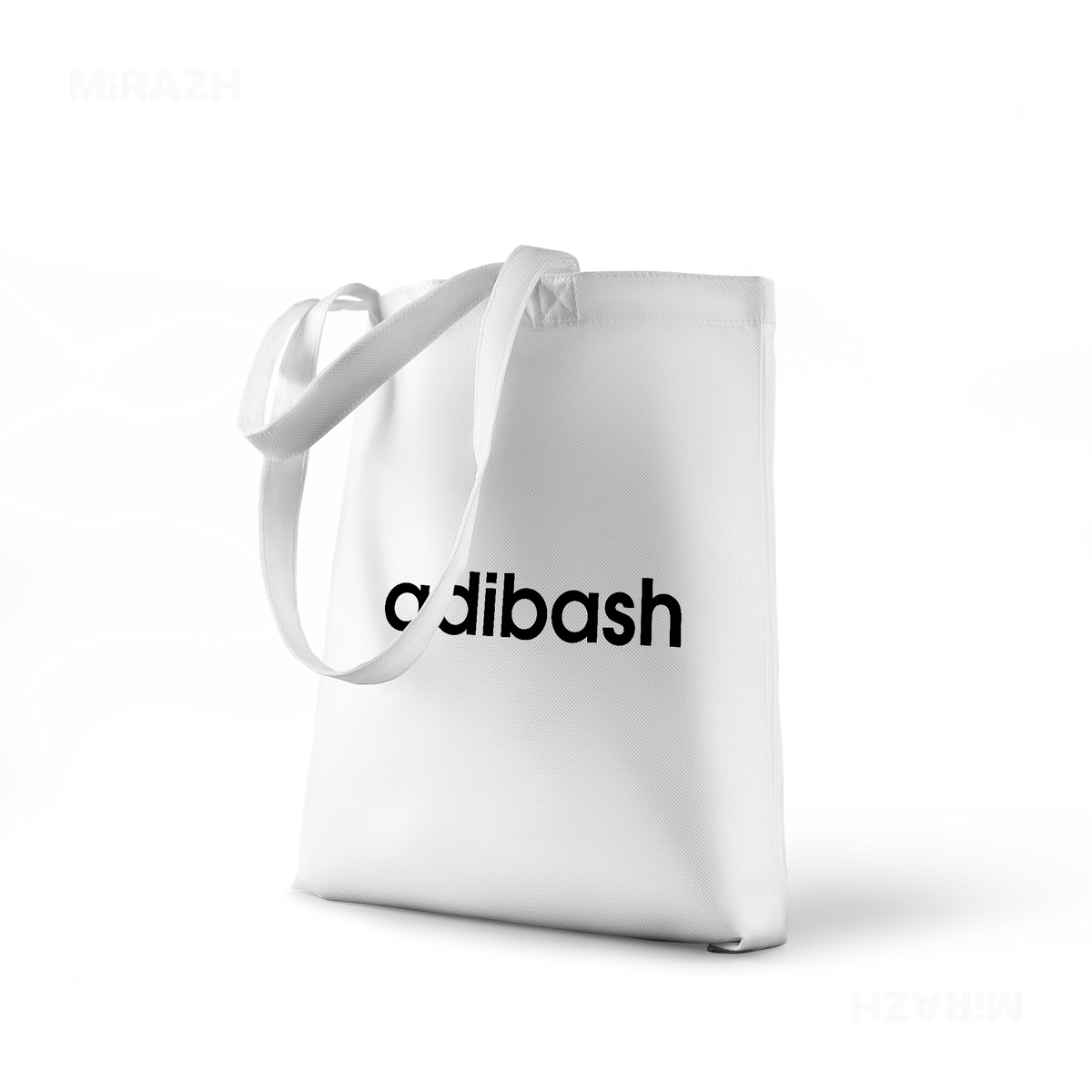 adibash Tote Bags 01 White