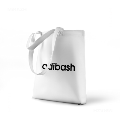 adibash Tote Bags 01 White