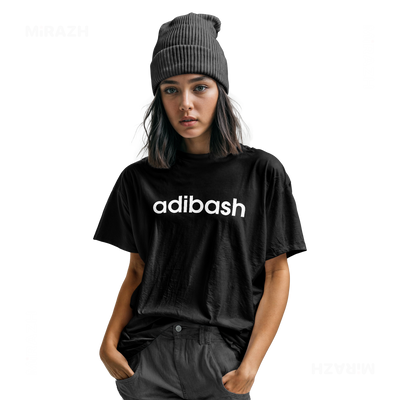 adibash Youth T Shirt 04 Black